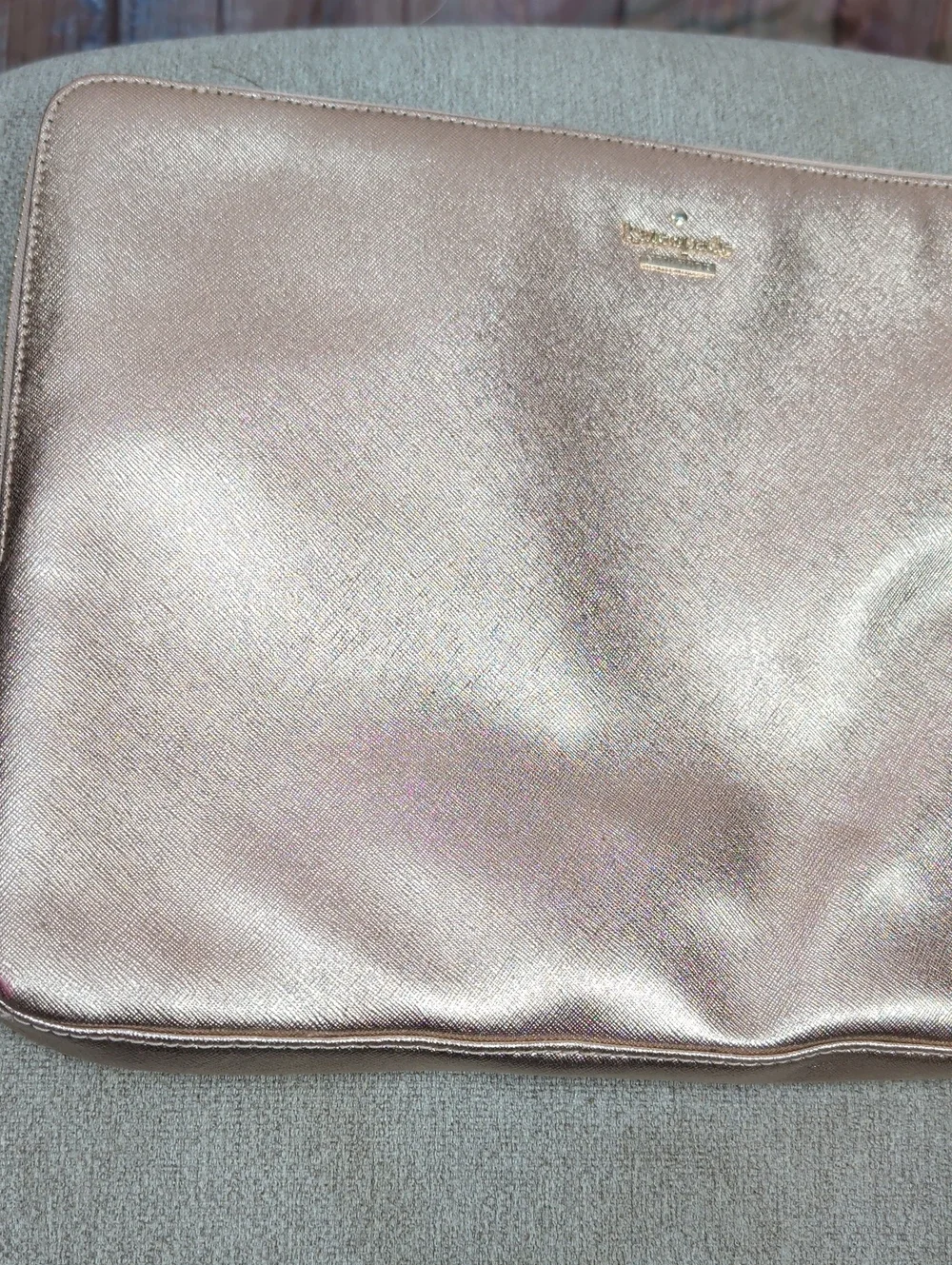 Kate Spade Rose Gold Laptop Tablet Case